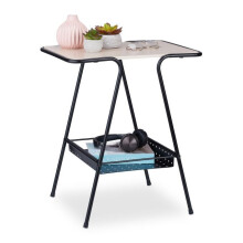 Beistelltisch mit Zeitschriftenablage