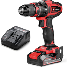 Einhell Schlagbohrschrauber kabellos TE-CD 18/44 Li-i (1x2,5Ah) PXC (18V) Geliefert mit Batterie 2,5Ah und Ladegerät