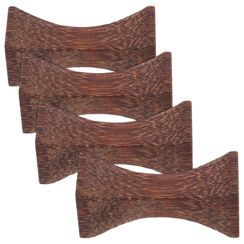 4 Piezas Soportes Para Madera Portacubiertos