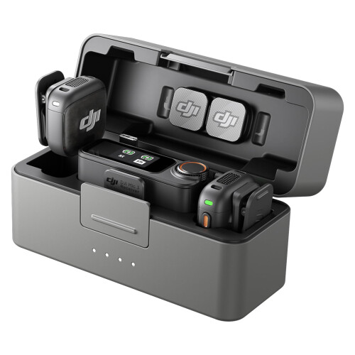 DJI DJI Mic 3 Wireless Microphone Kit (2 TX + 1 RX + Charging Case)