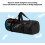 Mesh Dive Bag Cylindrical Gear Bag With Adjustable Strap Large Capacity Waterproof Inside Hook 4