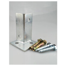 Post Base Adjustable Wood Post, Fence Post Holder With Fittings, Deck Post Anchor Brackets, Post Protector Repair Kit