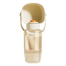 550ml Pet Water Bottle For Outdoor Walking And Travel, Drinking Water For Pets, Water Food Container