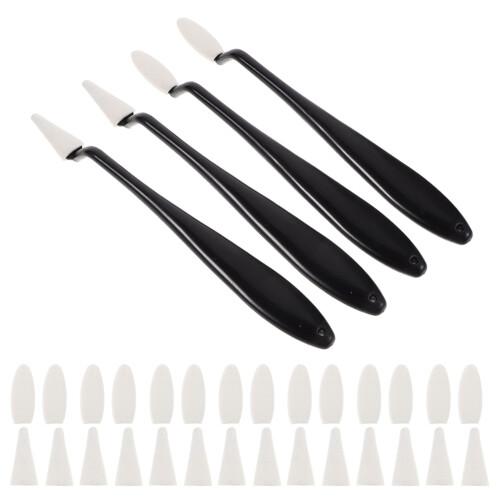 1 Set Papierkunst Mengstompjes Schets Trimmer Gum Spons 2 Koppen