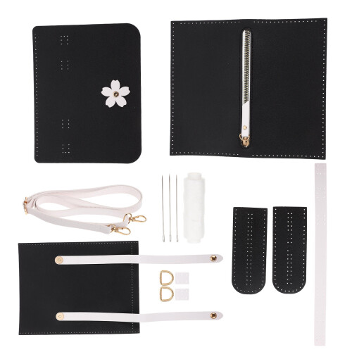 1 Set Diy Handgemaakte Pu Keten Tas Kit