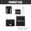 1 Set Diy Handgemaakte Pu Keten Tas Kit 2