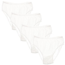 4 Pièces Culottes Jetables Post-accouchement En Coton Respirant