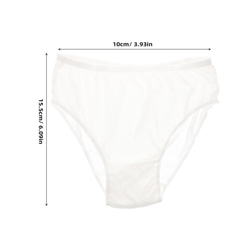 4 Pièces Culottes Jetables Post-accouchement En Coton Respirant 1