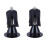 Paire De Bouchons De Guidon Pour Tout Terrain Noir 7