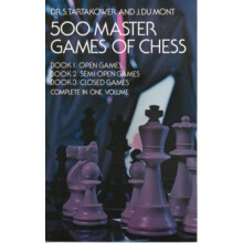 500 Master Games of Chess by Dr. S. Tartakower Paperback Book
