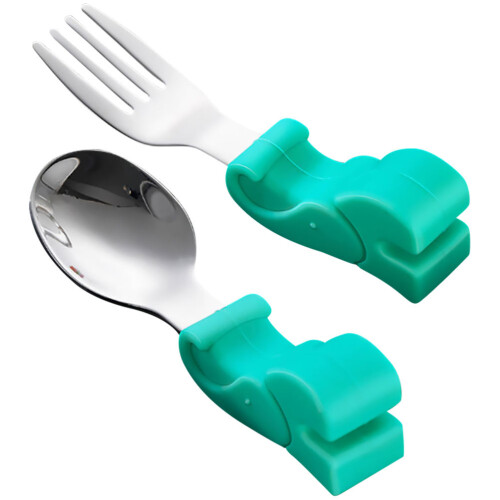 Inoxidable Mango Corto Para Bebé 2
