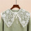 1 Collar Falso De Encaje Para Cuello 7