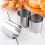 8Stk Biscuit Ringe Mousse Tortendeko Backwerkzeug Silber 4