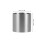 8Stk Biscuit Ringe Mousse Tortendeko Backwerkzeug Silber 3