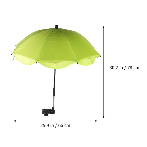 Parasol Clip Pour Poussette Bébé Protection UV 1