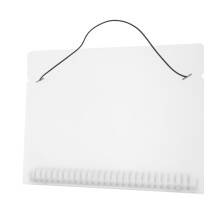 Loose Leaf Binder Cover Rechargeable Translucent Notebook Shell