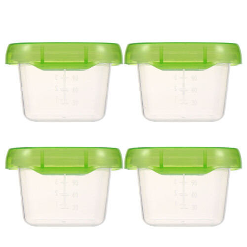 4 Pièces Boîtes De Rangement Alimentaire Bébé Hermetiques