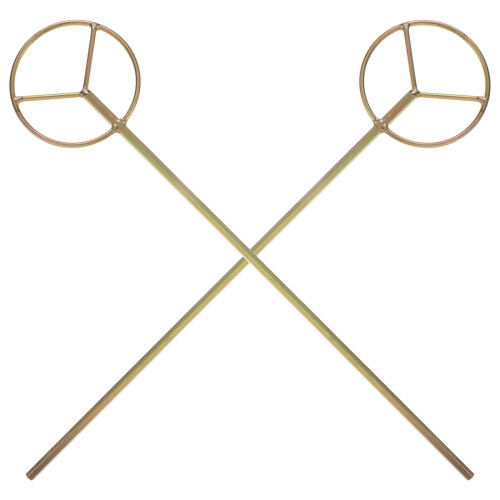2 Pièces Bâtonnet Mélangeur Peinture Pour Perceuse Remplacement 2