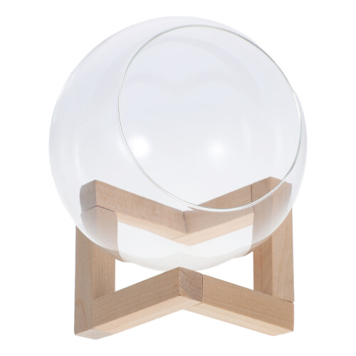 Tabletop Propagation Station Terrarium Trästativ För Växter