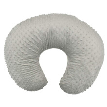 Nursing Pillow Cover U Shaped Pillowcase Detachable Multifunctional Pillow Case Eight Color Options Including Gray
