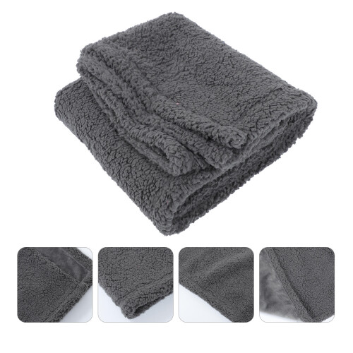 1Universele Dierendeken Grijs Soft Flanel 2