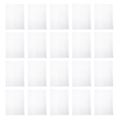30 Unidades Transparente Impermeable Para Libros De Plástico 1