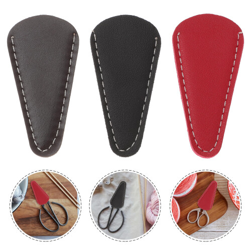 3 Piezas Bolsa Almacenamiento Funda Cuero 2