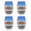 4Pcs Sky-Blue Faucet Diffuser Filter Kitchen Tap Strainer Home Use 7