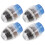 4Pcs Sky-Blue Faucet Diffuser Filter Kitchen Tap Strainer Home Use 3