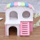 En Pour Hamster Avec Étagère Double, 9