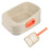 1 Lot Litière Pour Chat Semi-Enfermée Bac À Sable Accessoire 5
