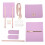 1 Lot Kit De Fabrication De Sac À Main En Cuir Pu Avec 6