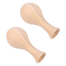 2Pcs Vaso Para De Madeira