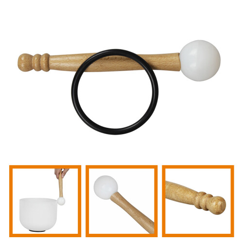 Conjunto De Baqueta Para Tigela De Sino E Cristal Com 1
