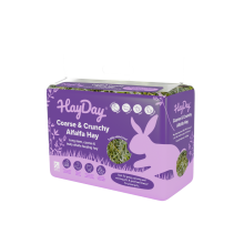 HayDay Coarse & Crunchy Alfalfa Hay Small Pets 1kg