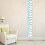 Wall Liniaal Groeimeter Hout En Canvas Kinderkamer - 3
