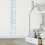 Wall Liniaal Groeimeter Hout En Canvas Kinderkamer - 2