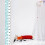 Wall Liniaal Groeimeter Hout En Canvas Kinderkamer - 9