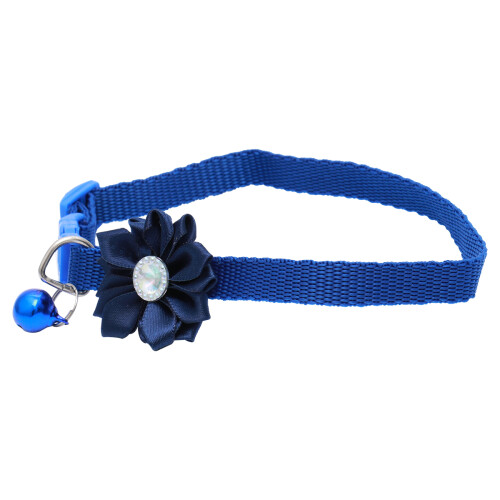 Pet Collar Con De Y Para Y Perros Azul 2