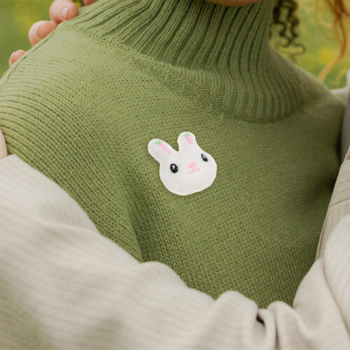 12 Pièces Broches Mini Carotte Pour Vêtements 2