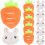 12 Pièces Broches Mini Carotte Pour Vêtements 9