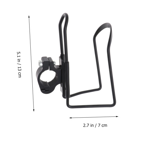 Support Bouteille Porte- Réservoir Étagère Noir 1