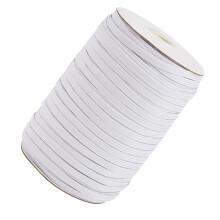 Rouleau Élastique Plat En Polyester Pour Masque 91 M 12 Mm