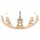 Bridal Headband Wedding Headpiece Bride Accessories Headpieces For 3