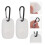 2Pcs Capa Protetora Silicone Estojo Para Localizador Tile Mate Pro 5