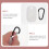 2Pcs Capa Protetora Silicone Estojo Para Localizador Tile Mate Pro 4