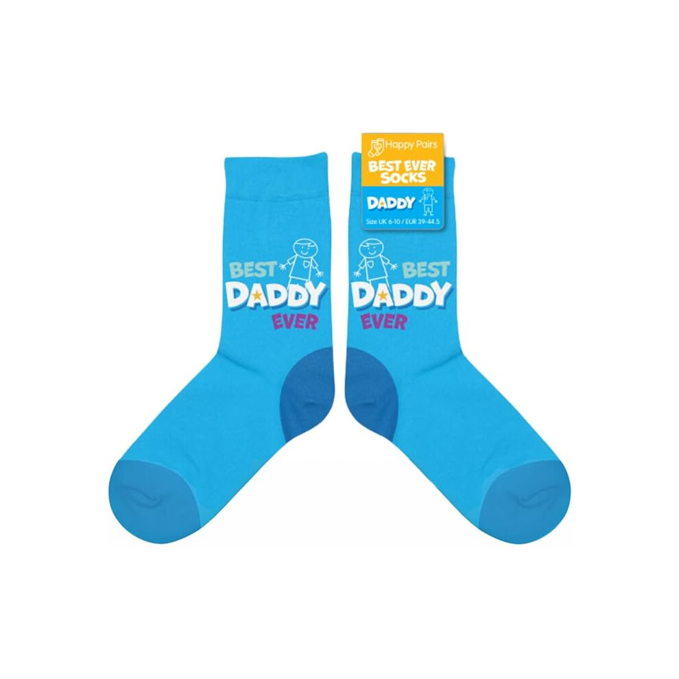 Lnd Gifts Best Daddy Ever Socks Men Fathers Day Xmas Gift