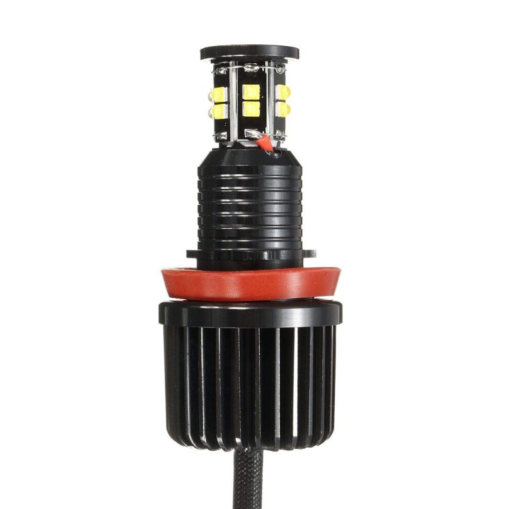 Angel Eyes H8 Led Angel Eye Halo Ring 2X120w 6000K For Bmw E82 E87 E88 E90 E91 E92 E93 E60-E64 E84 X1 X5 E89 Light 9016109532350