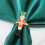 Serviettenringe aus Metall mit Nussknacker-Motiv,-Stil A 7