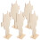 Ceramic Tools Portrait Wood Board Assorted Color 5pcs 10